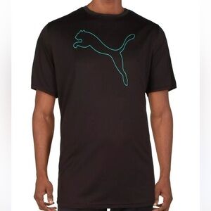 PUMA Men's Performance Moisture-Wicking Cat T Shirt